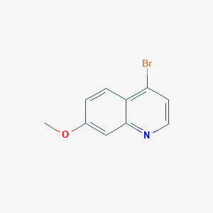 molecular formula C10H8BrNO B1287624 4-Bromo-7-methoxyquinoline CAS No. 1070879-27-4