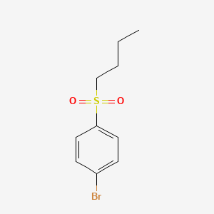 molecular formula C10H13BrO2S B1287639 1-Bromo-4-(butane-1-sulfonyl)benzene CAS No. 403793-28-2