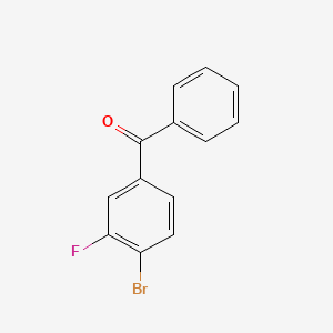 (4-Bromo-3-fluorophenyl)-phenylmethanone