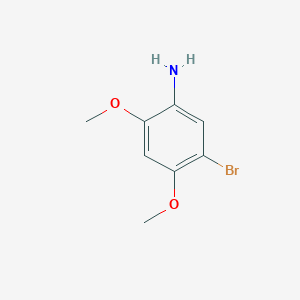 molecular formula C8H10BrNO2 B1287671 5-Bromo-2,4-dimethoxyaniline CAS No. 169883-36-7