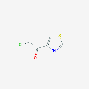 molecular formula C5H4ClNOS B1287687 2-Chloro-1-(1,3-thiazol-4-yl)ethan-1-one CAS No. 52540-23-5