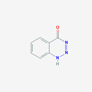 molecular formula C7H5N3O B128769 1,2,3-Benzotriazin-4(3H)-one CAS No. 90-16-4