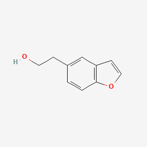 molecular formula C10H10O2 B1287697 2-(Benzofuran-5-YL)ethanol CAS No. 1000548-28-6