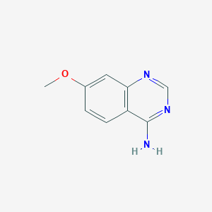 molecular formula C9H9N3O B1287698 7-Methoxyquinazolin-4-amine CAS No. 21560-97-4