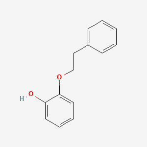 molecular formula C14H14O2 B1287700 2-(2-Phenylethoxy)phenol CAS No. 33130-24-4