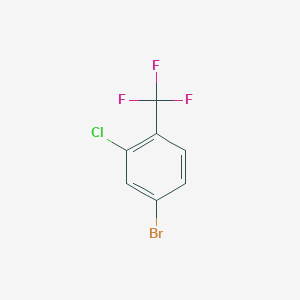 molecular formula C7H3BrClF3 B1287702 4-Bromo-2-chlorobenzotrifluoride CAS No. 467435-07-0