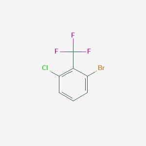 molecular formula C7H3BrClF3 B1287703 1-溴-3-氯-2-(三氟甲基)苯 CAS No. 857061-44-0