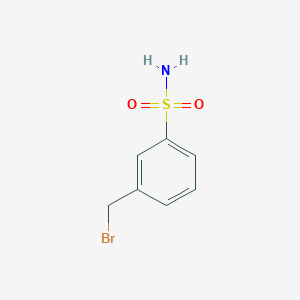 molecular formula C7H8BrNO2S B1287725 3-Bromomethylbenzenesulfonamide CAS No. 220798-52-7