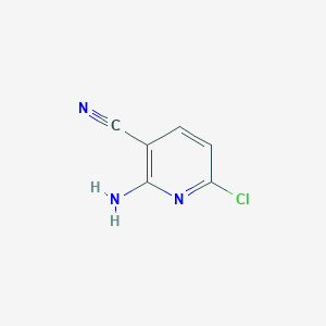 molecular formula C6H4ClN3 B1287741 2-Amino-6-chloronicotinonitrile CAS No. 52471-07-5