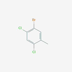 molecular formula C7H5BrCl2 B1287743 5-溴-2,4-二氯甲苯 CAS No. 85072-41-9