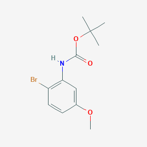molecular formula C12H16BrNO3 B1287754 tert-Butyl (2-bromo-5-methoxyphenyl)carbamate CAS No. 169303-80-4