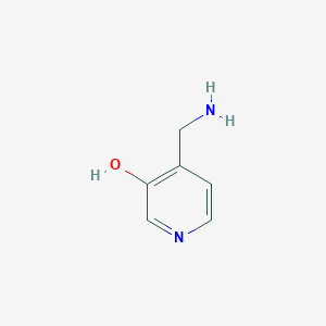 molecular formula C6H8N2O B1287776 4-(Aminomethyl)pyridin-3-OL CAS No. 20485-35-2