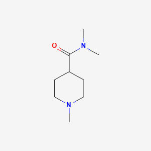molecular formula C9H18N2O B12877794 N,N,1-Trimethylpiperidine-4-carboxamide 