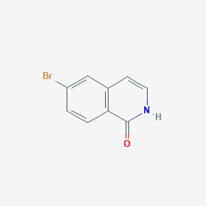 molecular formula C9H6BrNO B1287783 6-溴-2H-异喹啉-1-酮 CAS No. 82827-09-6