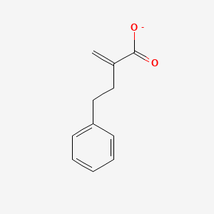 molecular formula C11H11O2- B12877959 2-Phenylethylacrylate 