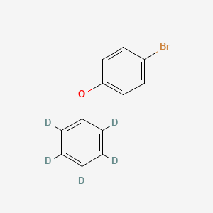 molecular formula C12H9BrO B1287799 1-Bromo-4-phenoxybenzene-d5 CAS No. 93951-83-8