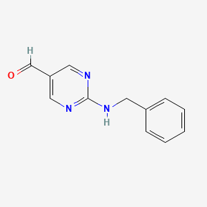 2-(Benzylamino)pyrimidine-5-carbaldehyde