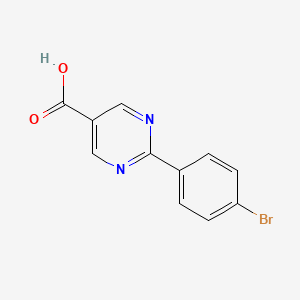2-(4-Bromophenyl)pyrimidine-5-carboxylic acid