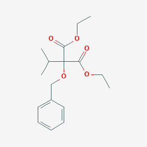 molecular formula C17H24O5 B128784 Diethyl isopropylbenzyloxymalonate CAS No. 24124-03-6