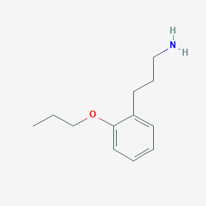 3-(2-Propoxyphenyl)propan-1-amine