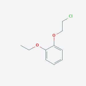 molecular formula C10H13ClO2 B1287862 1-(2-Chloroethoxy)-2-ethoxybenzene CAS No. 56842-04-7