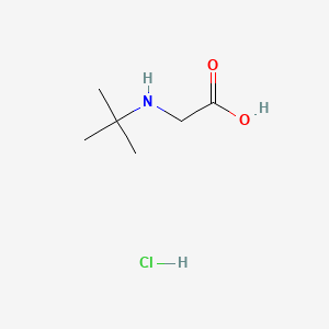 molecular formula C6H14ClNO2 B1287880 N-tert-Butylglycine hydrochloride CAS No. 6939-23-7