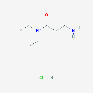molecular formula C7H17ClN2O B1287892 3-Amino-N,N-diethylpropanamide hydrochloride CAS No. 34105-56-1