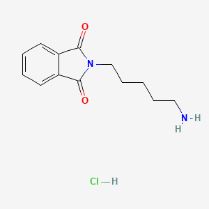 2-(5-Aminopentyl)isoindoline-1,3-dione hydrochloride