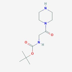 tert-Butyl (2-oxo-2-(piperazin-1-yl)ethyl)carbamate