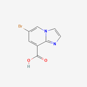 6-Bromoimidazo[1,2-a]pyridine-8-carboxylic acid