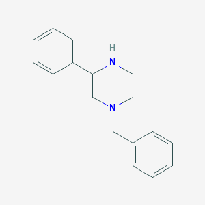 molecular formula C17H20N2 B1287912 1-Benzyl-3-phenylpiperazine CAS No. 5368-32-1