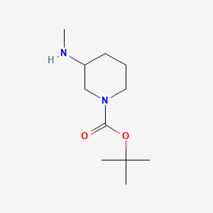 molecular formula C11H22N2O2 B1287915 tert-Butyl 3-(methylamino)piperidine-1-carboxylate CAS No. 392331-89-4