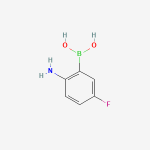 2-Amino-5-fluorophenylboronic acid