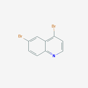 molecular formula C9H5Br2N B1287931 4,6-Dibromoquinoline CAS No. 927801-13-6
