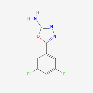 5-(3,5-Dichlorophenyl)-1,3,4-oxadiazol-2-amine
