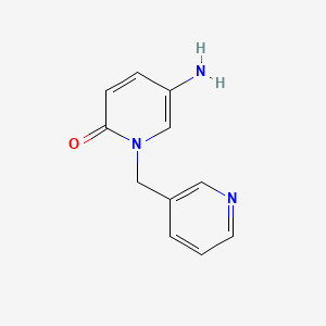 5-Amino-1-(pyridin-3-ylmethyl)-1,2-dihydropyridin-2-one