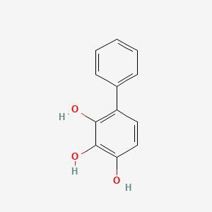 molecular formula C12H10O3 B12879382 4-Phenylpyrogallol CAS No. 3934-76-7