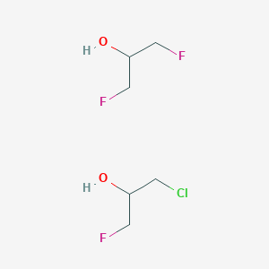 molecular formula C6H12ClF3O2 B128794 Gliftor CAS No. 8065-71-2
