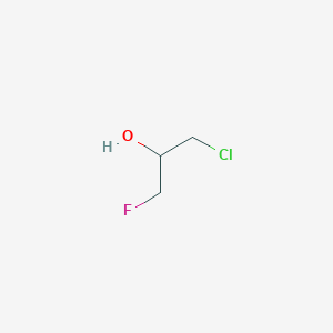 molecular formula C3H6ClFO B128799 1-Chloro-3-fluoroisopropanol CAS No. 453-11-2