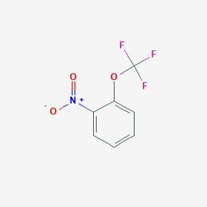 molecular formula C7H4F3NO3 B128801 1-Nitro-2-(trifluoromethoxy)benzene CAS No. 1644-88-8