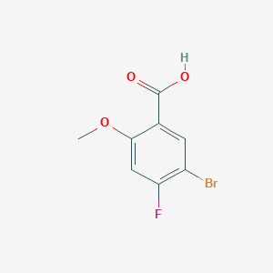 5-Bromo-4-fluoro-2-methoxybenzoic acid