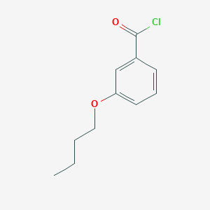 molecular formula C11H13ClO2 B1288036 3-Butoxybenzoyl chloride CAS No. 89790-29-4