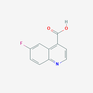 molecular formula C10H6FNO2 B1288038 6-氟喹啉-4-羧酸 CAS No. 220844-73-5