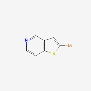 molecular formula C7H4BrNS B1288045 2-溴噻吩并[3,2-c]吡啶 CAS No. 94226-20-7