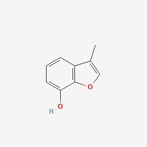 molecular formula C9H8O2 B12880523 3-Methyl-1-benzofuran-7-ol CAS No. 102624-65-7