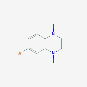 6-Bromo-1,4-dimethyl-1,2,3,4-tetrahydroquinoxaline