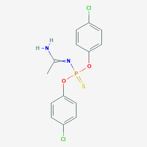 molecular formula C₁₄H₁₃Cl₂N₂O₂PS B128808 Phosacetim CAS No. 4104-14-7