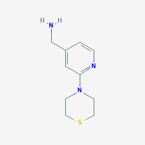 (2-Thiomorpholinopyrid-4-yl)methylamine