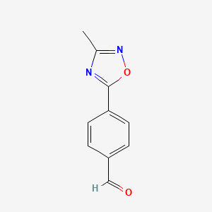 4-(3-Methyl-1,2,4-oxadiazol-5-yl)benzaldehyde