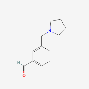3-(Pyrrolidin-1-ylmethyl)benzaldehyde